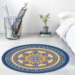 Floor mat European Persian round carpet wholesale Bohemian style living room absorbent carpet/