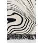 Casual Blankets Black Carpet Decoration Wave Carpet Sofa Leisure Single Tapestry Sofa  Throw Blankets /