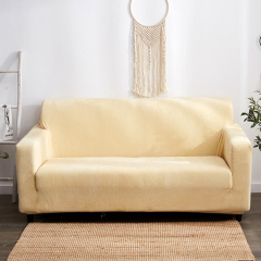 Various Designs Fitted Couch Cover Sofa, Ready Ship Velvet Cover L Shape Sofa/