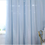 Star Laser Cutting Hollow Cut Out Shaped Polyester Blackout Living Room Curtain,Luxury Beautiful Window Curtain Blackout Piece /
