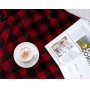 Soft Winter Blanket Christmas Gift, Sherpa Flannel Double Layer Fluffy Blanket#