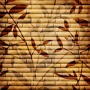 3D Curtain Printing Blackout Polyester Photo Fabric For Room Bedroom Window,Bamboo Pattern Classic Home Decor/