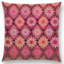 Moroccan Lattice Mosaic Hexagon Stars Flowers Pretty Cushion Cover Pillow Case,Customis Cushion Cover Pillow/
