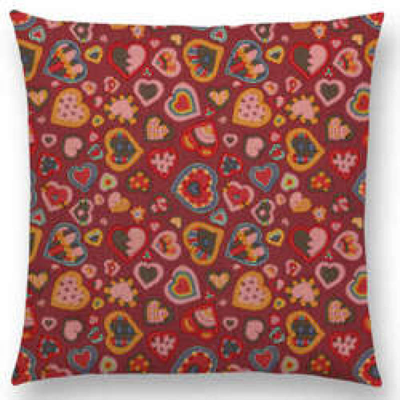 Moroccan Lattice Mosaic Hexagon Stars Flowers Pretty Cushion Cover Pillow Case,Customis Cushion Cover Pillow/