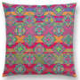 Moroccan Lattice Mosaic Hexagon Stars Flowers Pretty Cushion Cover Pillow Case,Customis Cushion Cover Pillow/