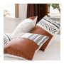 Faux Leather Cushion Cover, Ready Made Homes Pillow leather cushion covers for sofa