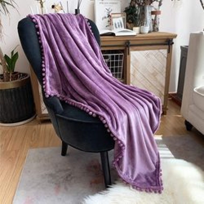 2021 hot products Solid Blankets for Beds Soft Sherpa Blanket ,Flannel Warm Blanket On The Sofa Fleece Blanket#