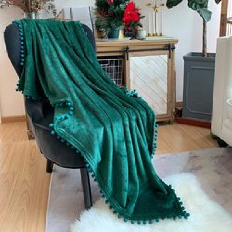 2021 hot products Solid Blankets for Beds Soft Sherpa Blanket ,Flannel Warm Blanket On The Sofa Fleece Blanket#