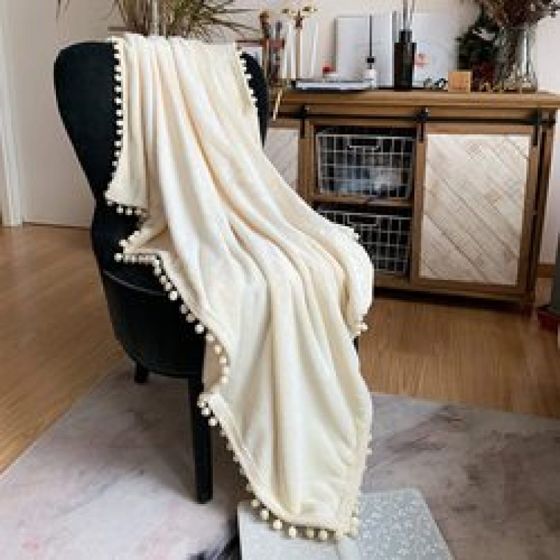 2021 hot products Solid Blankets for Beds Soft Sherpa Blanket ,Flannel Warm Blanket On The Sofa Fleece Blanket#