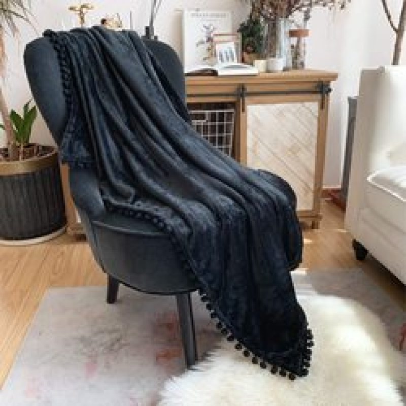 2021 hot products Solid Blankets for Beds Soft Sherpa Blanket ,Flannel Warm Blanket On The Sofa Fleece Blanket#