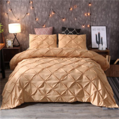 Wholesale Bed Bedding Set, Custom Solid Color Bedding Sheet Set/