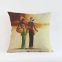 Custom Sofa Waterproof Fabric Outdoor Cushion Cover, African Women Pillows/