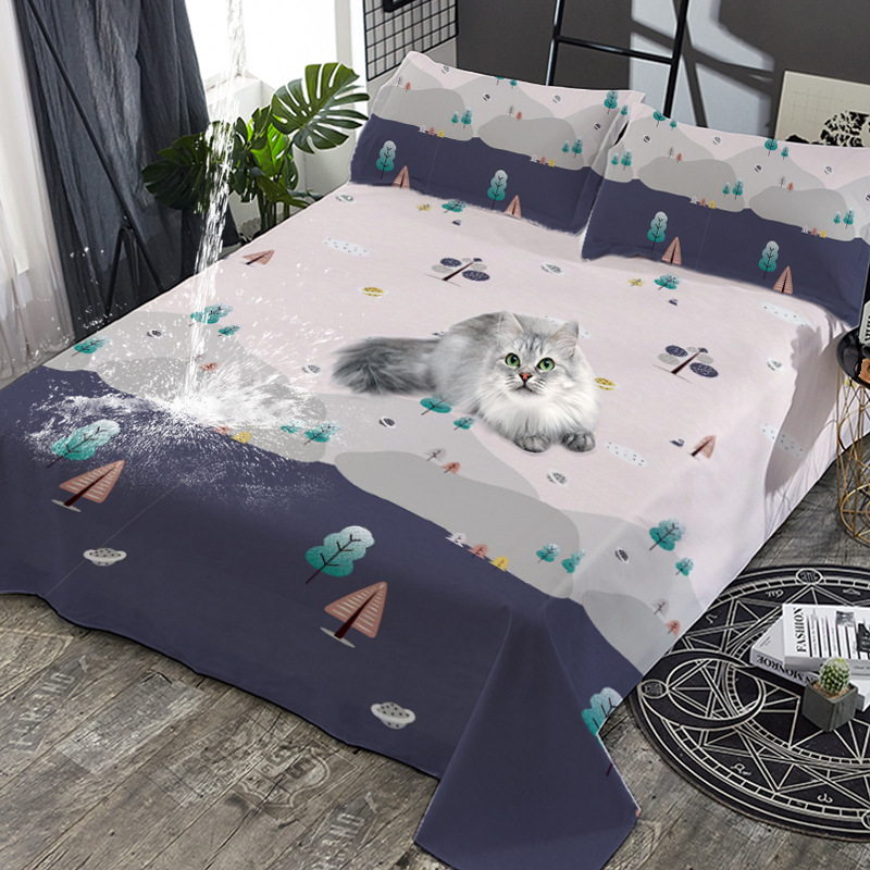 Plastic pet Anti-urine pollution covering cloth water proof sofa towel dustproof pillow case coverlet Bed Cover Sheet bedspread