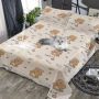 Plastic pet Anti-urine pollution covering cloth water proof sofa towel dustproof pillow case coverlet Bed Cover Sheet bedspread