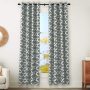 2021 luxury block out home textiles  curtains ,Wholesale Ready Made Printed Valance Fabric,Club Room Spain Curtain^