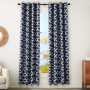 2021 luxury block out home textiles  curtains ,Wholesale Ready Made Printed Valance Fabric,Club Room Spain Curtain^