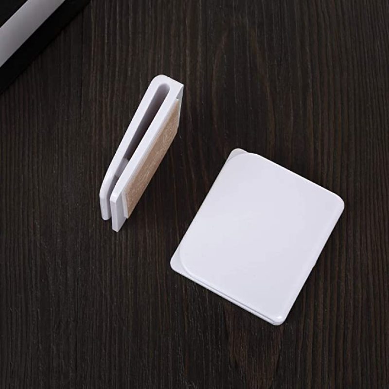 Amazon Hot Lot de 2 pinces pour rideau de douche, coupe-vent, anti-déversement, anti-fuite d'eau, accessoires pour rideau de salle de bain