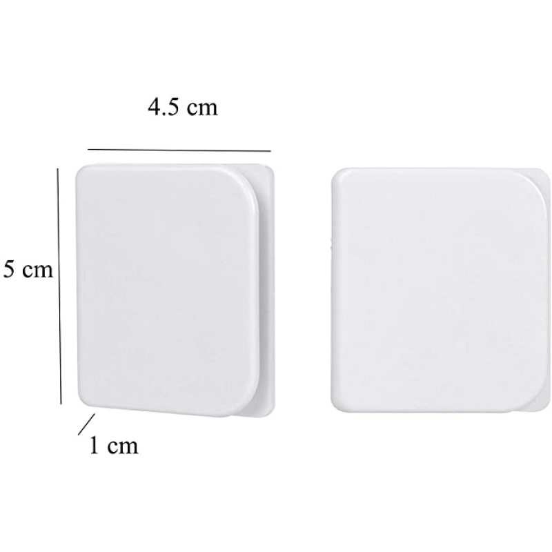 Amazon Hot Lot de 2 pinces pour rideau de douche, coupe-vent, anti-déversement, anti-fuite d'eau, accessoires pour rideau de salle de bain