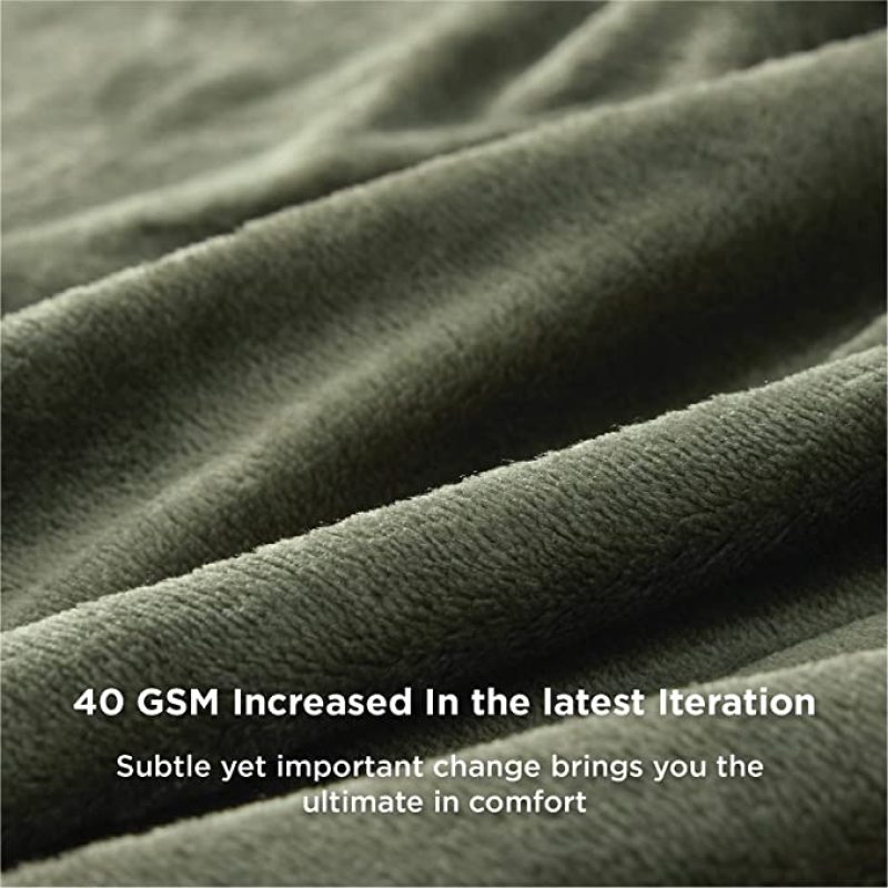 olive-green Cashmere Throw Blankets Super Soft Thicken Flannel Fleece Bed Linens Velvet Sheet King Blankets On sofa