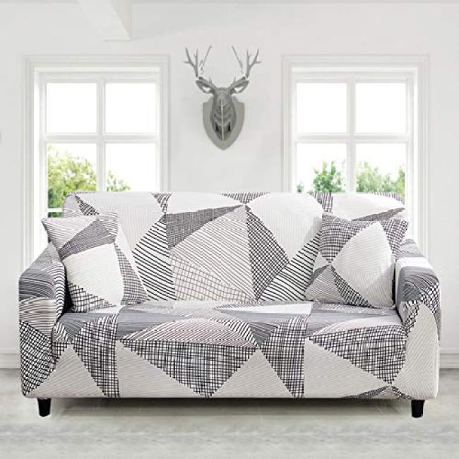 Polyester Sofa Cover 3/2/1 Seater,  Elastic Wholesale Sofa Slipcovers$