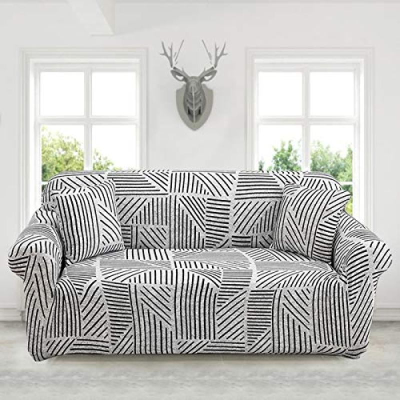 Polyester Sofa Cover 3/2/1 Seater,  Elastic Wholesale Sofa Slipcovers$