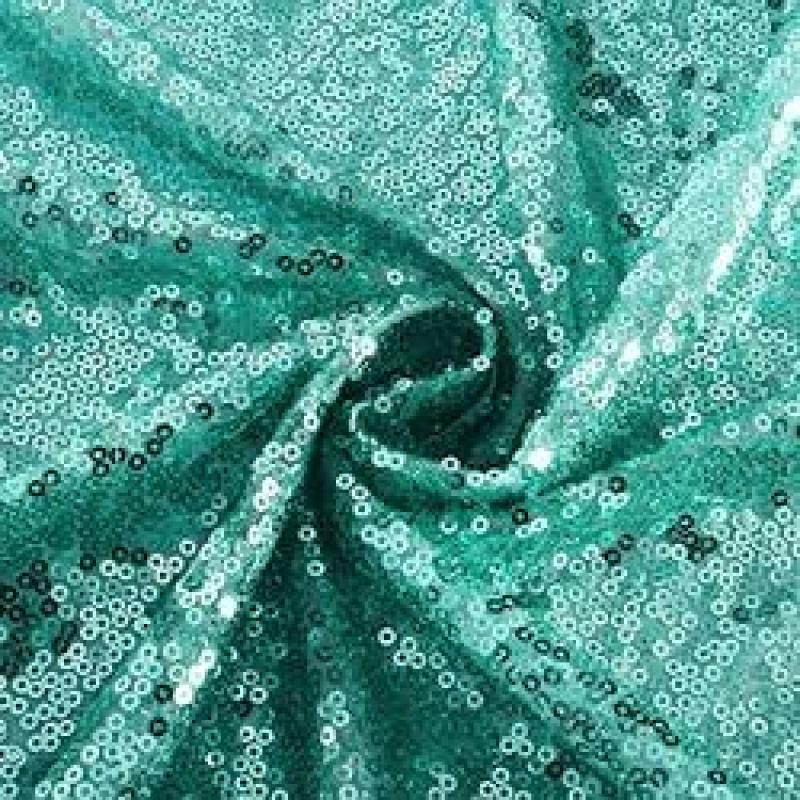High Quality Unique Design Beautiful birthday 36 inch Decorative Rectangle large palette sequin tablecloth For Wedding Party