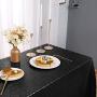 High Quality Unique Design Beautiful birthday 36 inch Decorative Rectangle large palette sequin tablecloth For Wedding Party