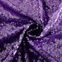 High Quality Unique Design Beautiful birthday 36 inch Decorative Rectangle large palette sequin tablecloth For Wedding Party