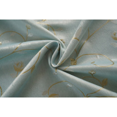 100% Polyester Luxury Jacquard Super Soft Curtain With Grommets
