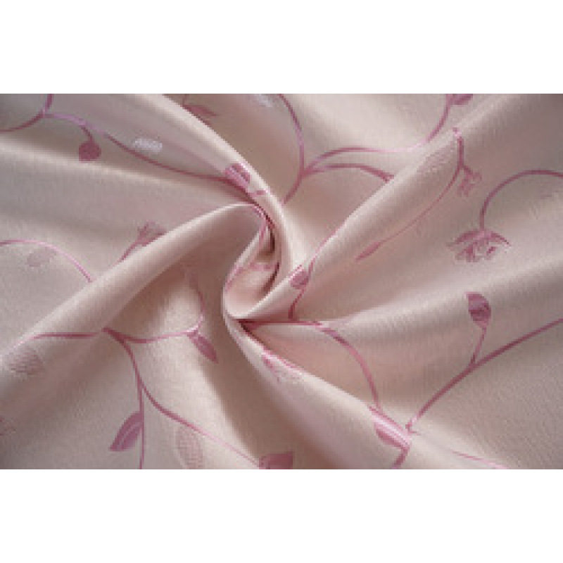 100% Polyester Luxury Jacquard Super Soft Curtain With Grommets