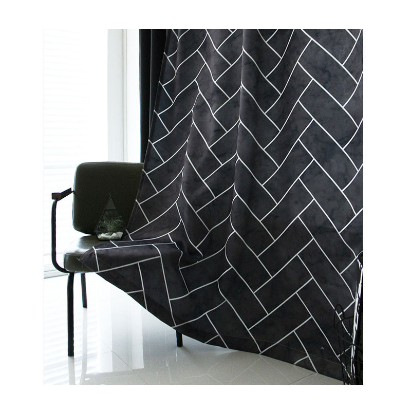 Suppliers Baby Furniture Gardinen New Blackout Cortinas Decorativas Cortinas, China Curtains Living Room 100% Polyester Grommet