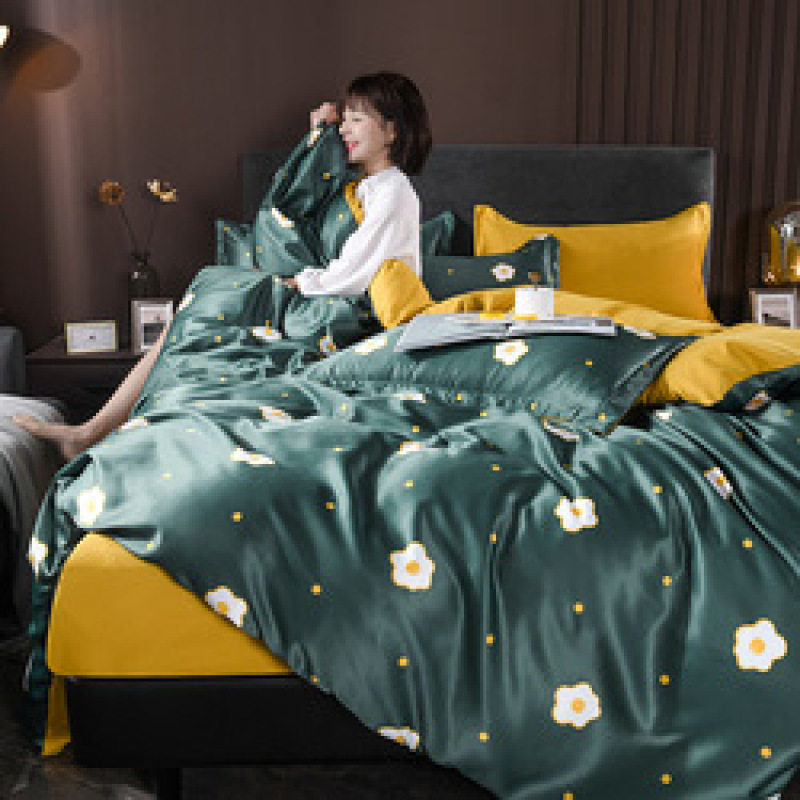 bedding set in the student dormitory, washable, comfortable and soft bedding*