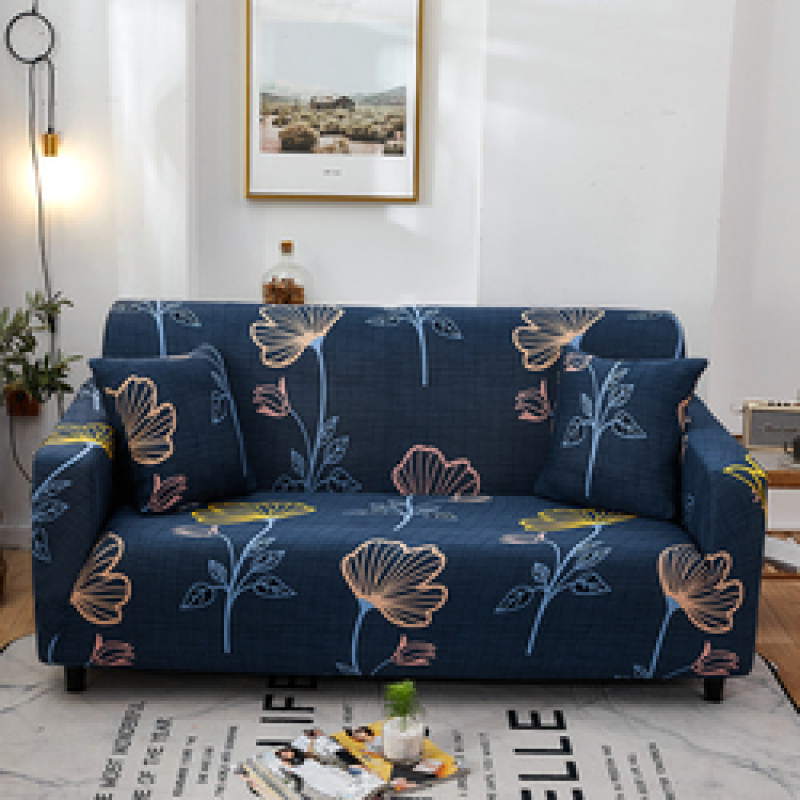High Quality Printed Color Couch Cover, Wholesale Home Decoration Item 100% Polyester Couch Cover Sofa/