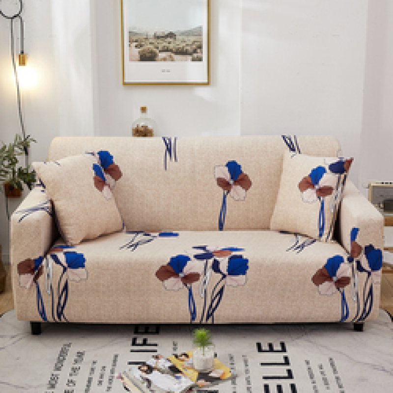 High Quality Printed Color Couch Cover, Wholesale Home Decoration Item 100% Polyester Couch Cover Sofa/