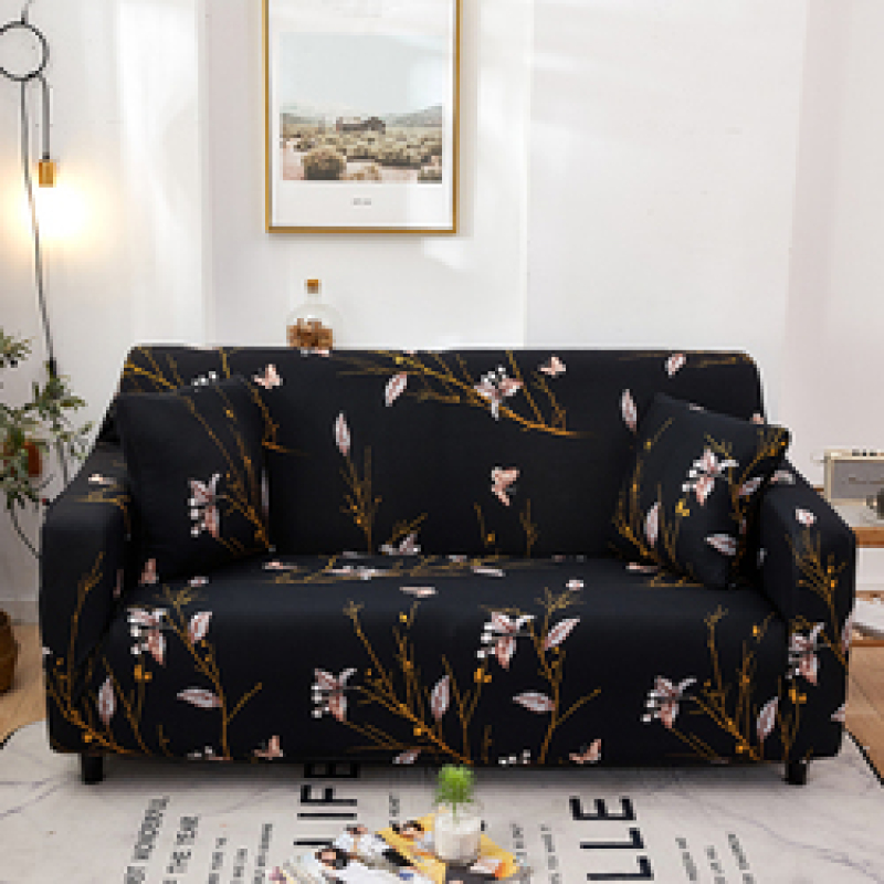 High Quality Printed Color Couch Cover, Wholesale Home Decoration Item 100% Polyester Couch Cover Sofa/