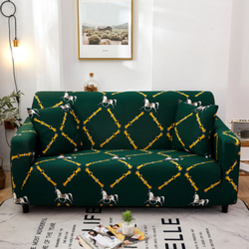 High Quality Printed Color Couch Cover, Wholesale Home Decoration Item 100% Polyester Couch Cover Sofa/