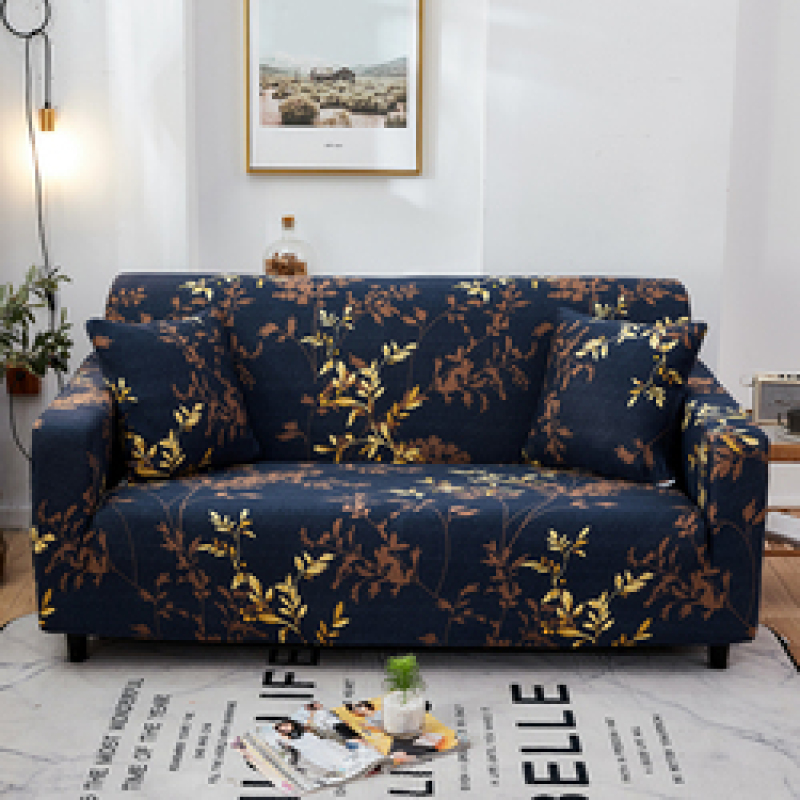 High Quality Printed Color Couch Cover, Wholesale Home Decoration Item 100% Polyester Couch Cover Sofa/