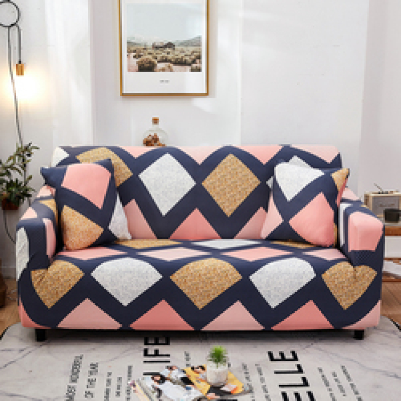 High Quality Printed Color Couch Cover, Wholesale Home Decoration Item 100% Polyester Couch Cover Sofa/
