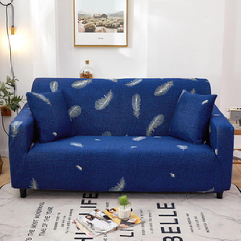 High Quality Printed Color Couch Cover, Wholesale Home Decoration Item 100% Polyester Couch Cover Sofa/
