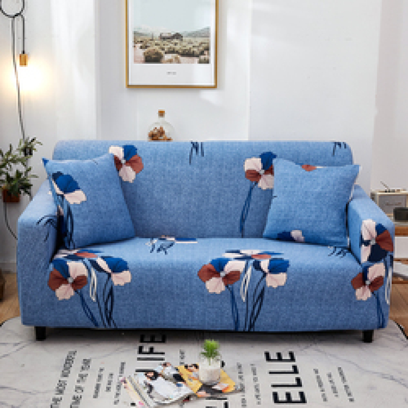 High Quality Printed Color Couch Cover, Wholesale Home Decoration Item 100% Polyester Couch Cover Sofa/