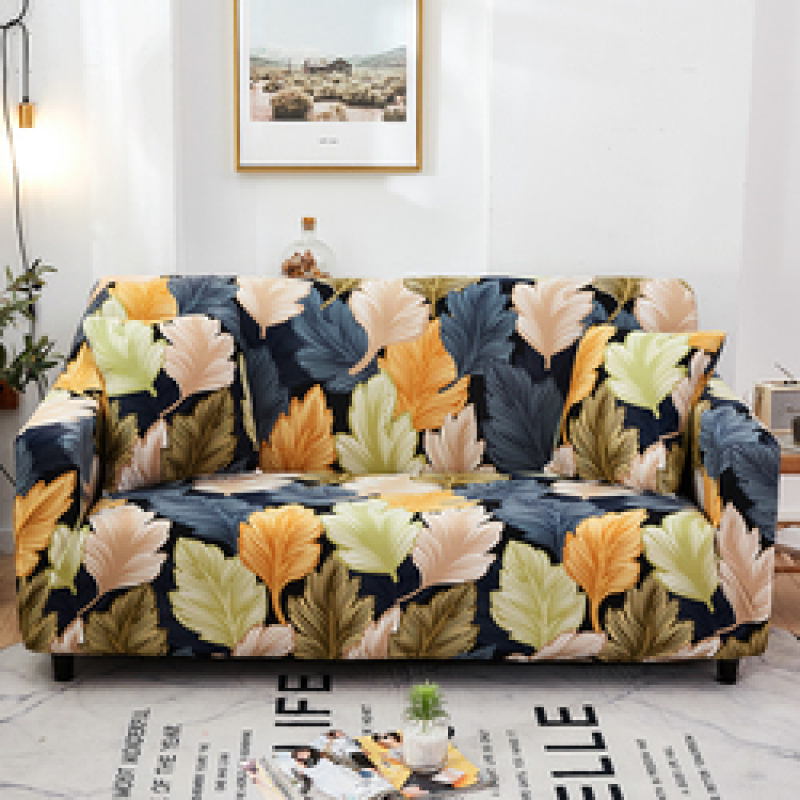 High Quality Printed Color Couch Cover, Wholesale Home Decoration Item 100% Polyester Couch Cover Sofa/