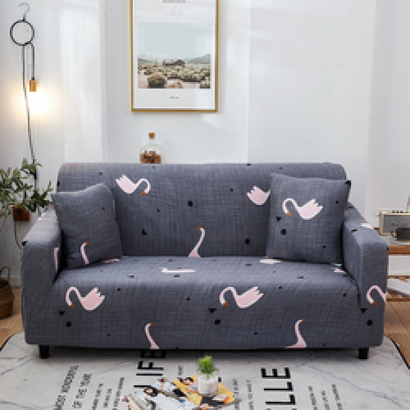 High Quality Printed Color Couch Cover, Wholesale Home Decoration Item 100% Polyester Couch Cover Sofa/