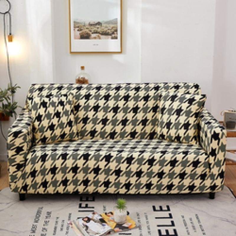 High Quality Printed Color Couch Cover, Wholesale Home Decoration Item 100% Polyester Couch Cover Sofa/