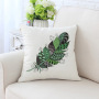 Peacock feather bulk chair cushion, cover pillow for sofa