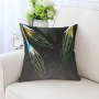 Peacock feather bulk chair cushion, cover pillow for sofa