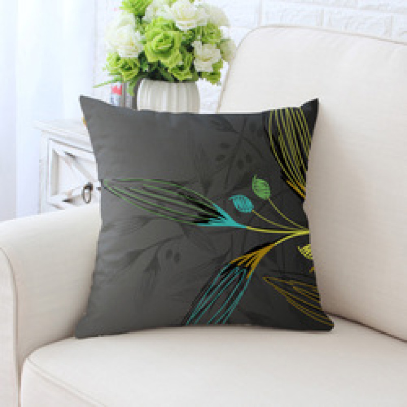 Peacock feather bulk chair cushion, cover pillow for sofa