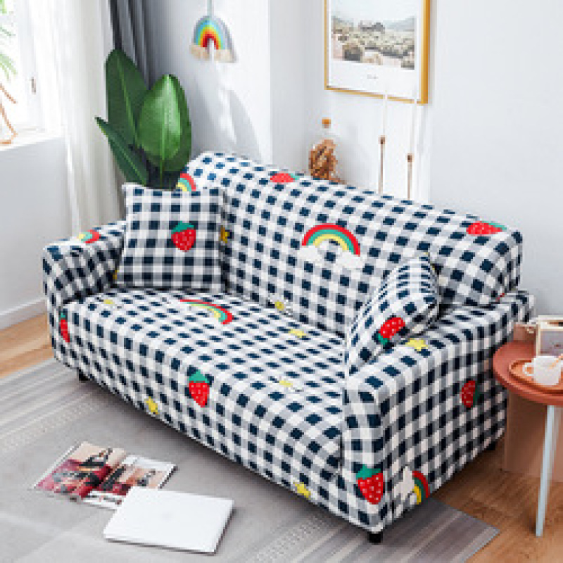 Housse de canapé d'angle 3 places en forme de L, article de décoration intérieure en gros, disponible immédiatement. Housse de meuble imprimée pour canapé et sièges.