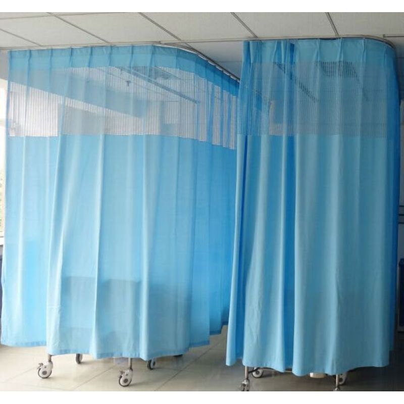 Flame Retardant Blackout Medical Curtain Partitions,Used Hospital Curtains/