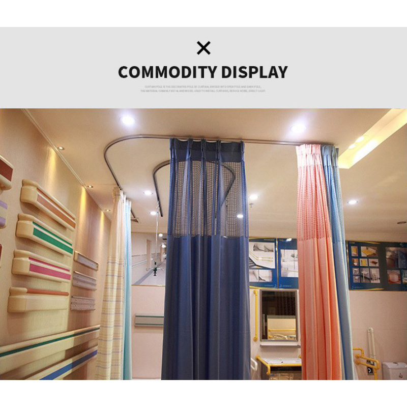 Flame Retardant Blackout Medical Curtain Partitions,Used Hospital Curtains/