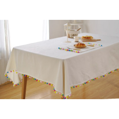 Pvc Custom Rectangular Tablecloth, 100% Polyester Cheap Waterproof Tablecloth%